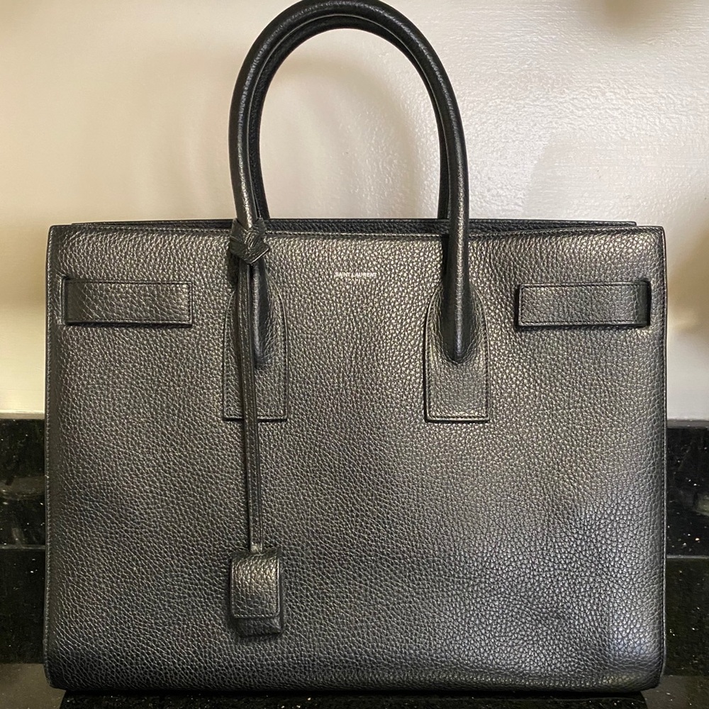 Saint Laurent large handle bag